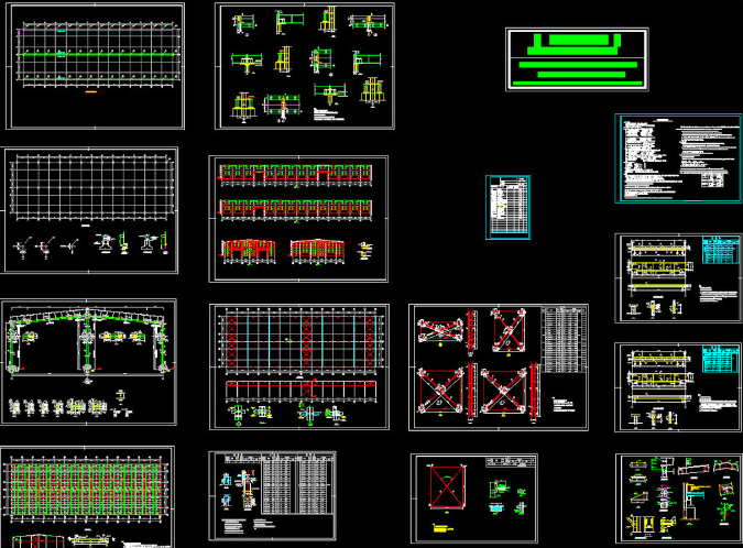 洛阳仓库钢结构施工图片