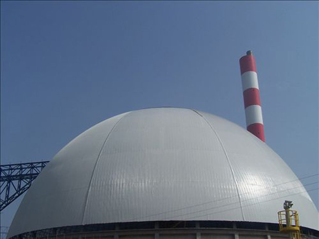 洛阳球形发电厂网架工程
